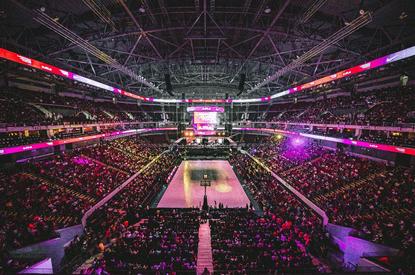 Crowd at an NBA Match