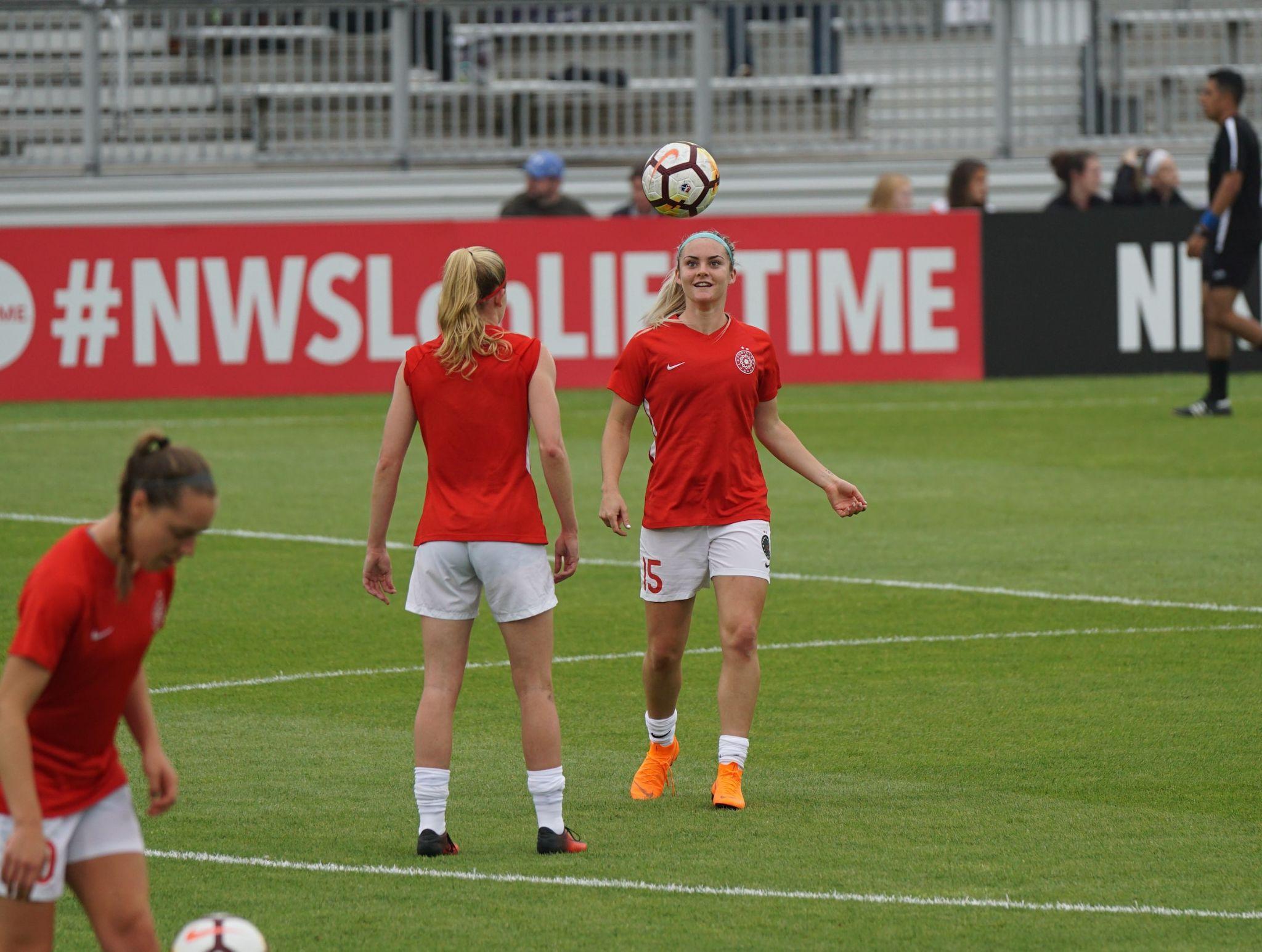 WNBA Players on the Field